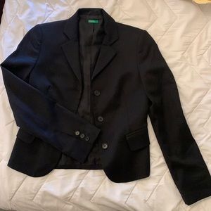 Made in Italy of Benetton black blazer